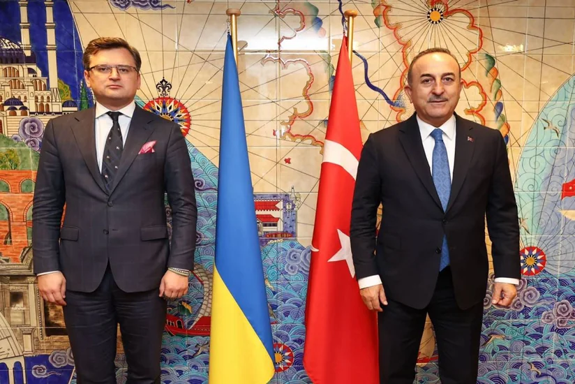 Главы МИД Турции и Украины провели телефонную беседу
