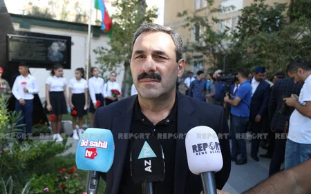 Bakıda Vətən müharibəsi şəhidinin xatirəsi əbədiləşdirilib