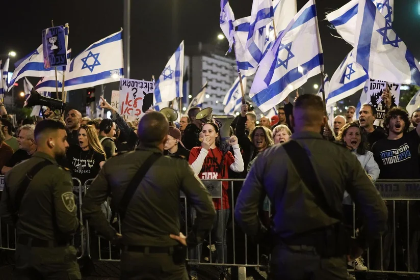 İsraildə iğtişaşlardan sonra etiraz aksiyasında 29 nəfər saxlanılıb