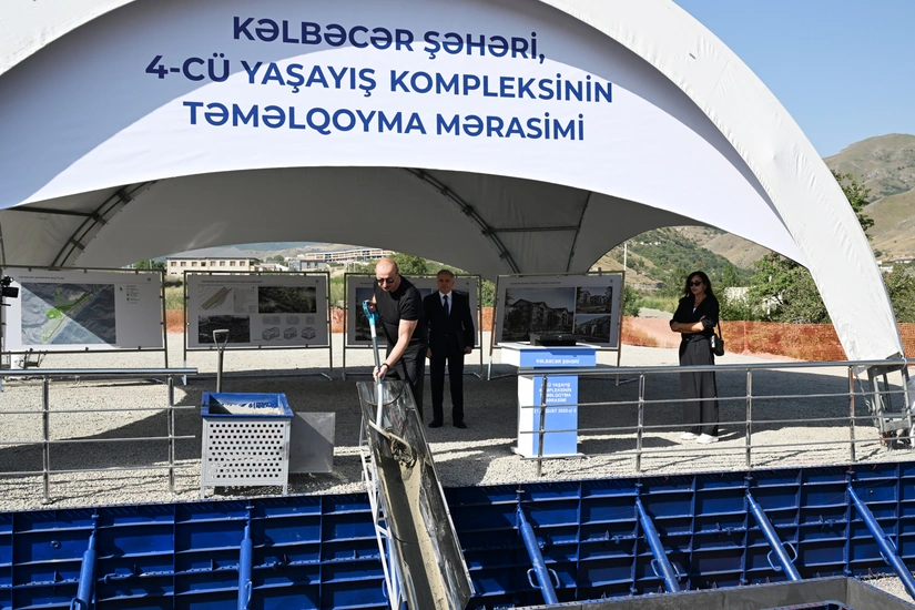 Kəlbəcər şəhərindəki 4-cü yaşayış kompleksinə 807 ailə köçürüləcək