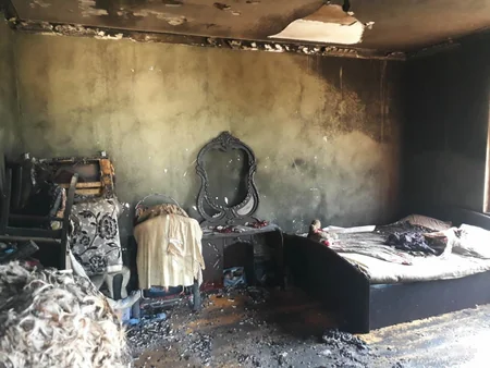 İmişlidə fərdi yaşayış evi yanıb - FOTO