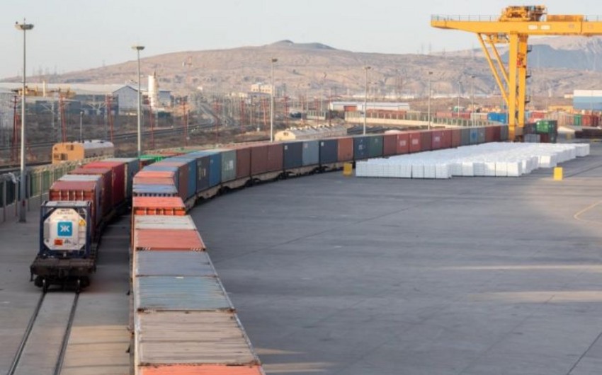 Azərbaycanda 5 ayda dəmir yolu ilə 7 milyon tondan çox yük daşınıb