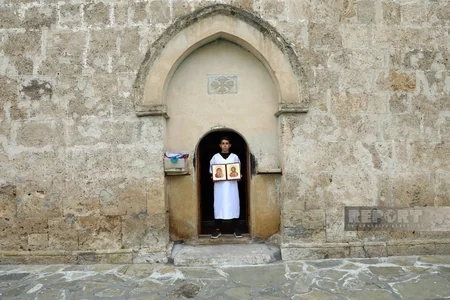 Qəbələdəki Cotari kilsəsində Pasxa bayramı qeyd edilib - YENİLƏNİB