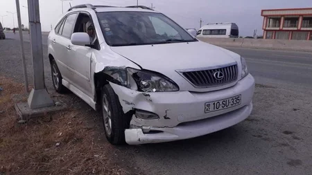 Kürdəmirdə yol qəzası olub, xəsarət alanlar var - FOTO - VİDEO - YENİLƏNİB-2