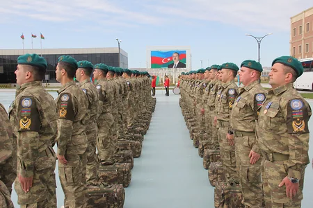 Азербайджанские миротворцы вернулись из Афганистана