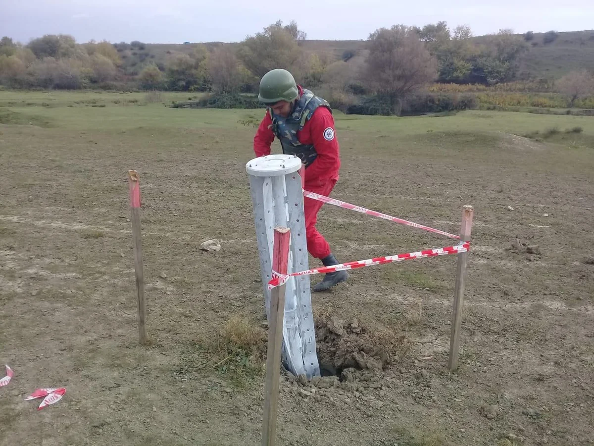 İşğaldan azad olunan ərazilərdə neçə mina zərərsizləşdirilib?