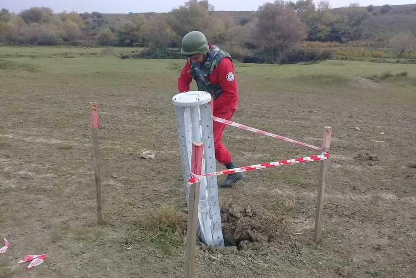 İşğaldan azad olunan ərazilərdə neçə mina zərərsizləşdirilib?