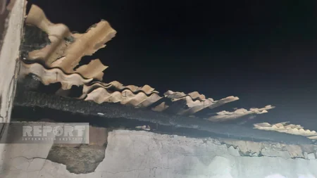 Kürdəmirdə evdə partlayış yanğına səbəb olub
