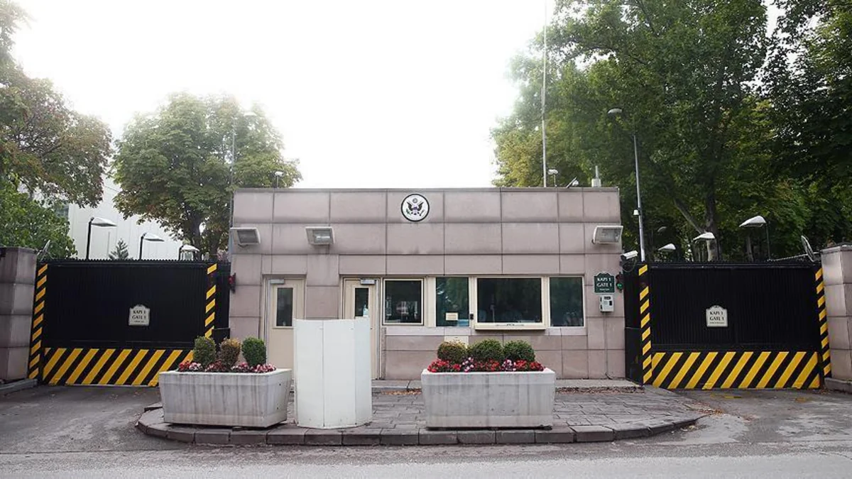 ABŞ-ın Ankaradakı səfirliyinin yerləşdiyi küçə Zeytun budağı adlandırılacaq