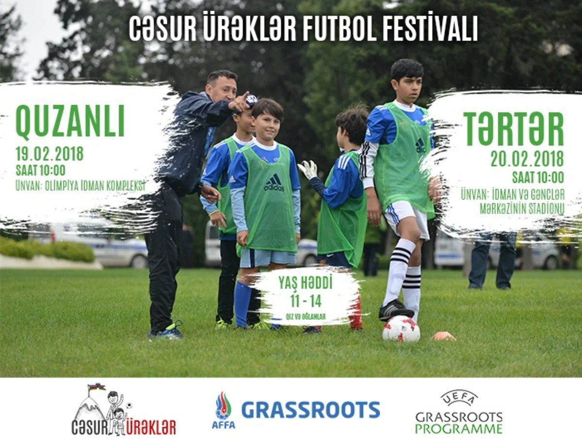 AFFA Ağdam və Tərtərdə UEFA-nın təsdiqlədiyi layihəni həyata keçirəcək