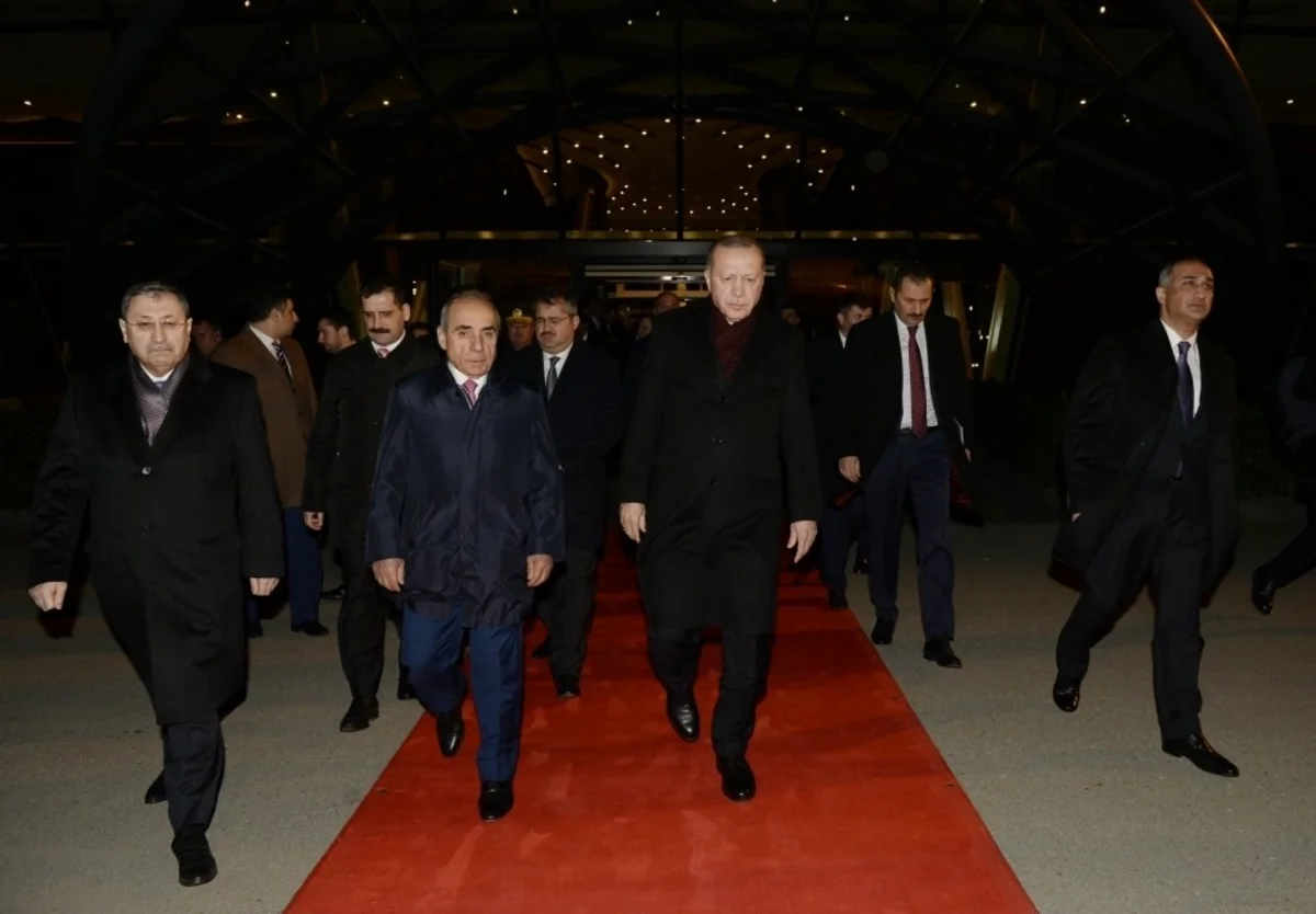 Ərdoğanın Azərbaycana səfəri başa çatdı