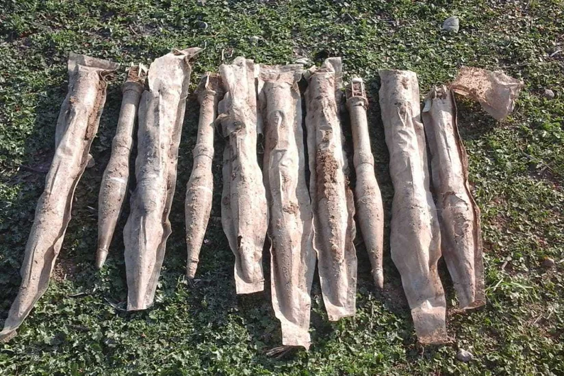 Naftalanda 10 raket tapılıb