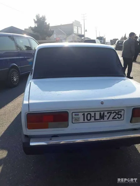 Abşeronda üç avtomobil toqquşdu - VİDEO - FOTO