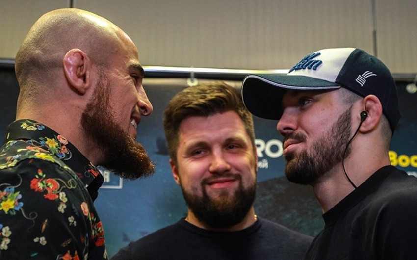 Ermənilər Moskvada MMA döyüşündə kütləvi dava salıblar - VİDEO