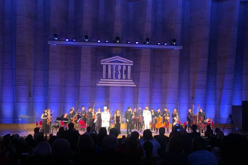 UNESCO-da Türksoy Beynəlxalq Türk Mədəniyyəti Təşkilatının 25 illik yubileyi keçirilib - FOTO