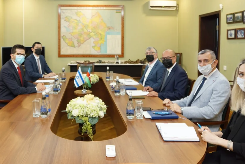 Обсужден вопрос участия Израиля в разминировании территорий Азербайджана