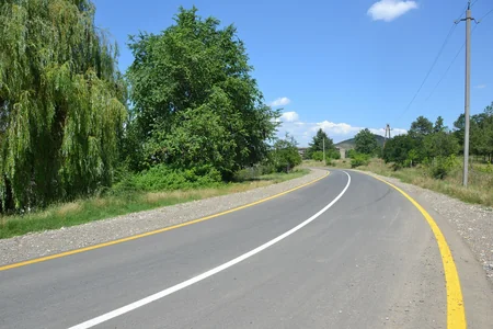 Qazax-Cəfərli avtomobil yolunun yenidən qurulması yekunlaşıb - VİDEO