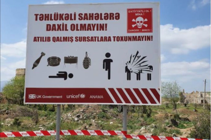 Füzulidə mina partlayışında xəsarət alan şəxsin vəziyyəti qənatbəxşdir