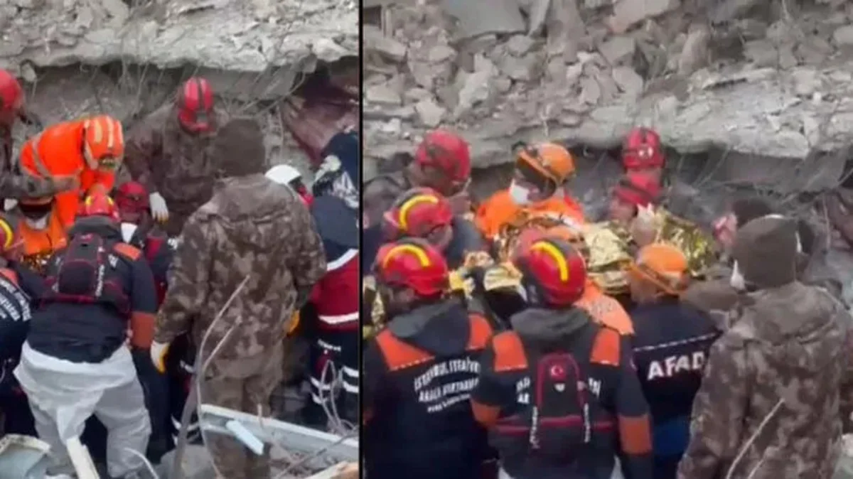 Man rescued from rubble in Türkiye 278 hours after quake
