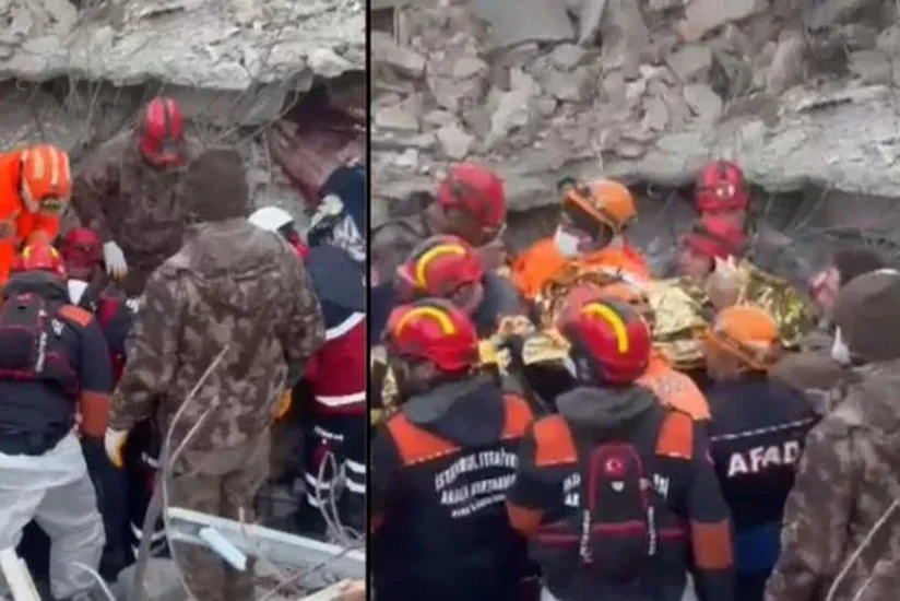 Man rescued from rubble in Türkiye 278 hours after quake