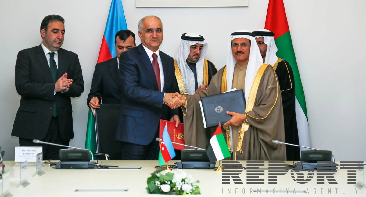 Azərbaycan ​ilə BƏƏ arasında əməkdaşlıq protokolu imzalanıb