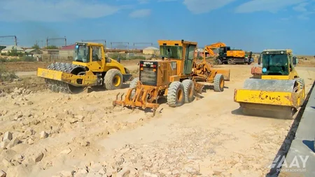 Tağıyev qəsəbəsi - Sumqayıt avtomobil yolu genişləndirilir