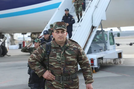Türkiyədəki Azərbaycan xilasedicilərinin son qrupu Vətənə qayıdıb