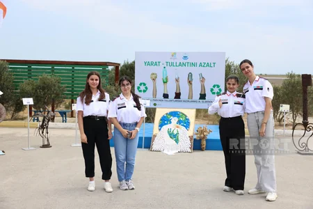 Xəzərin Zirə qəsəbəsi sahilində təmizlik aksiyası keçirilib