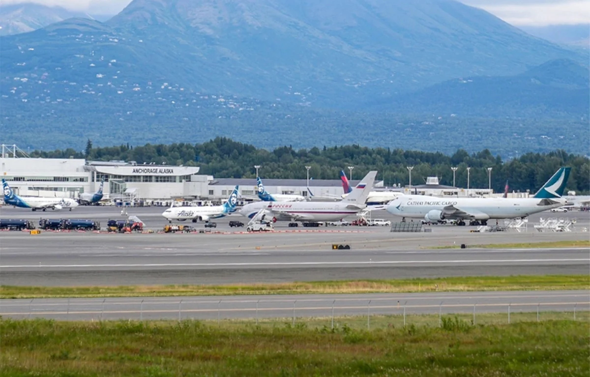 Спецборт с Путиным приземлился в Анкоридже