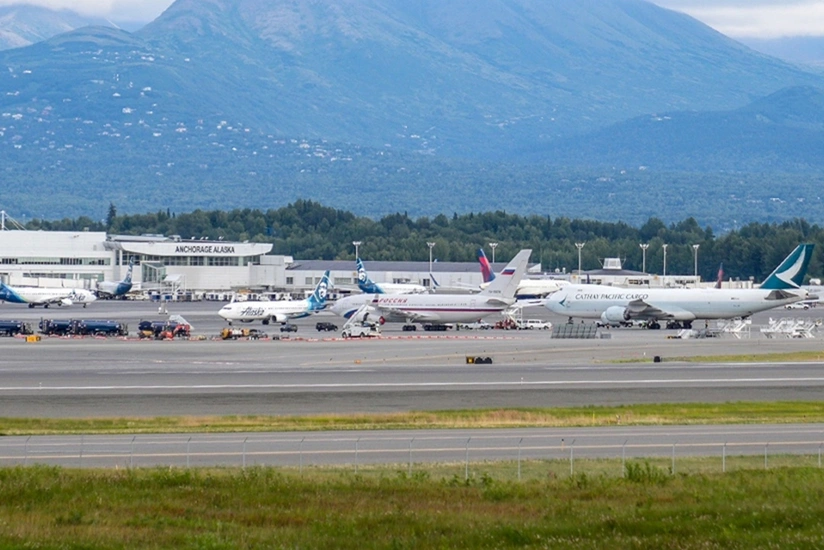 Спецборт с Путиным приземлился в Анкоридже