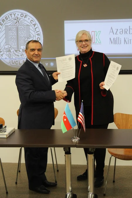 Azerbaijan National Library and the UCLA Library ink MoU