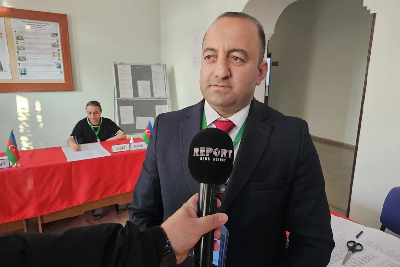 Voter activity observed in Nakhchivan since morning hours, head of polling station says
