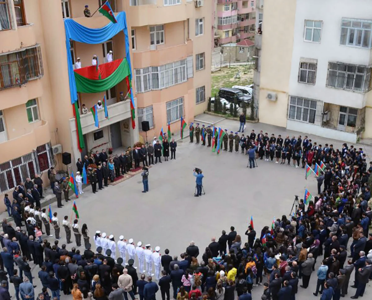 Müdafiə Nazirliyinin rəhbərliyi Milli Qəhrəman Murad Mirzəyevin il mərasimində iştirak edib