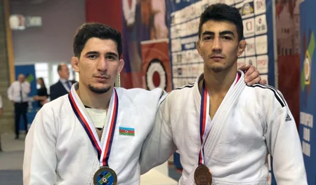 Azərbaycan cüdoçuları Avropa kuboku yarışının ilk günündə 3 medal qazanıblar - FOTO