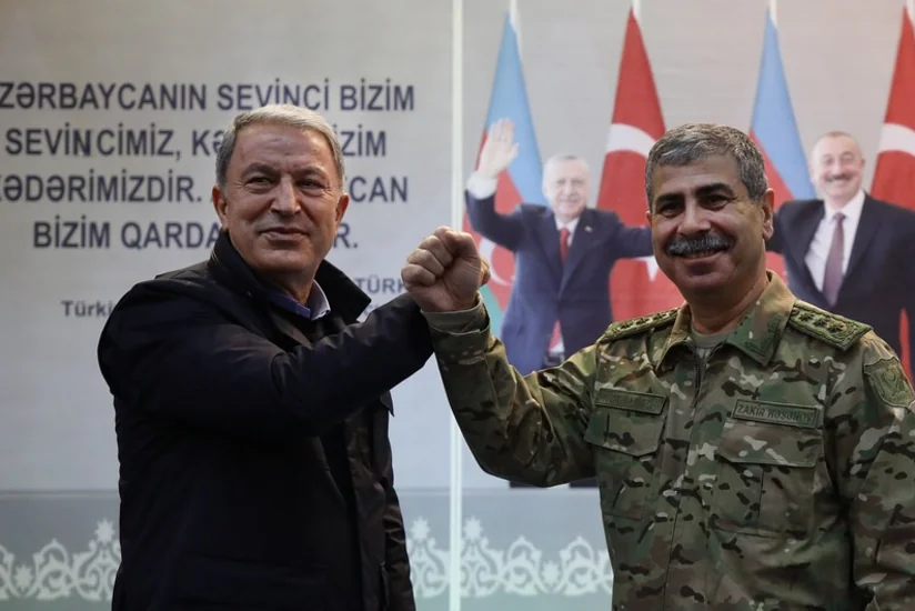 Hulusi Akar Zakir Həsənovla danışıb, Ağdamdakı Monitorinq Mərkəzi ilə bağlı işlər yekunlaşıb