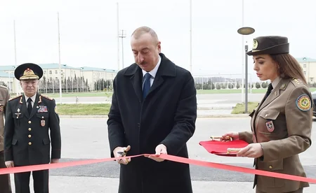 Prezident FHN-in idman-sağlamlıq klubunun açılışında iştirak edib - YENİLƏNİB