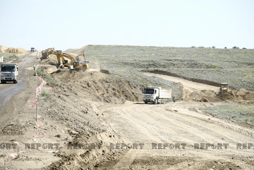 Ağdam şəhərinə qədər uzanan 44,5 km-lik yol – VİDEOREPORTAJ