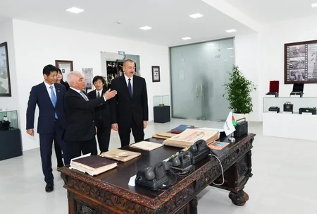 President Ilham Aliyev attended ceremony to launch “Shimal-2” power station