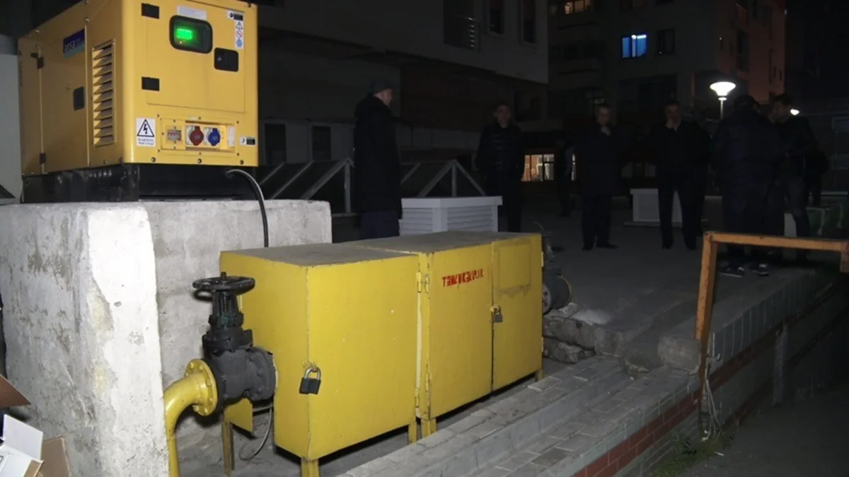 Bakıda MTK-nın borcuna görə 300 mənzilin istilik sistemi kəsildi - VİDEO