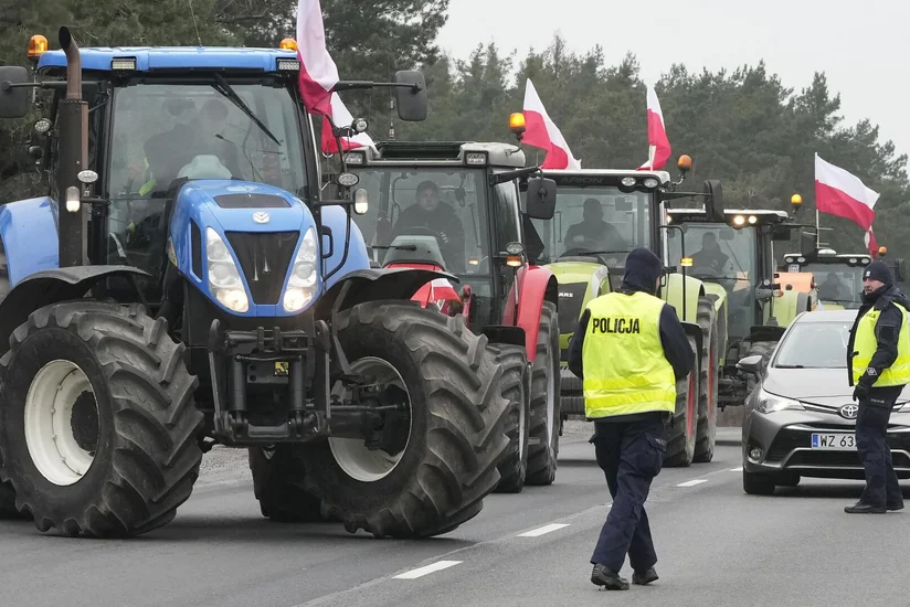 Протестующие польские фермеры продолжают блокаду границы с Украиной