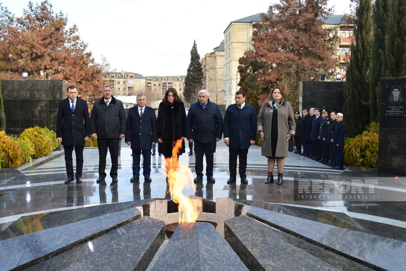 Naftalanda Xocalı faciəsi anılıb 