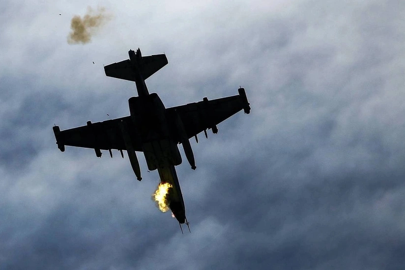 Defense Ministry: Enemy's Su-25 fighter jet shot down