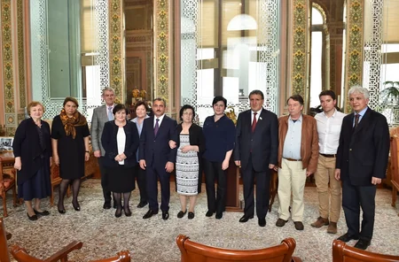 Azərsu Uilyam Lindleyin və Hacı Zeynalabdin Tağıyevin varisləri ilə görüş keçirib