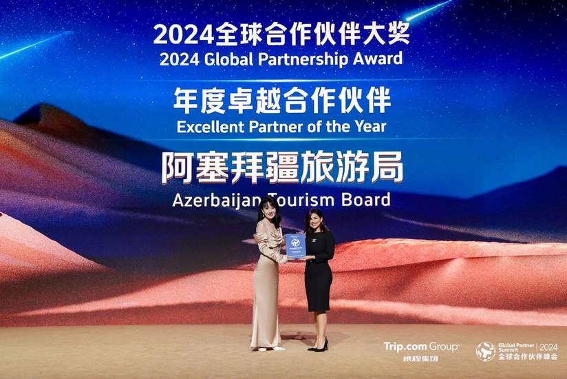 Çindən Azərbaycana turizm axınını dəstəkləyən beynəlxalq şirkət ATB-ni mükafatlandırıb