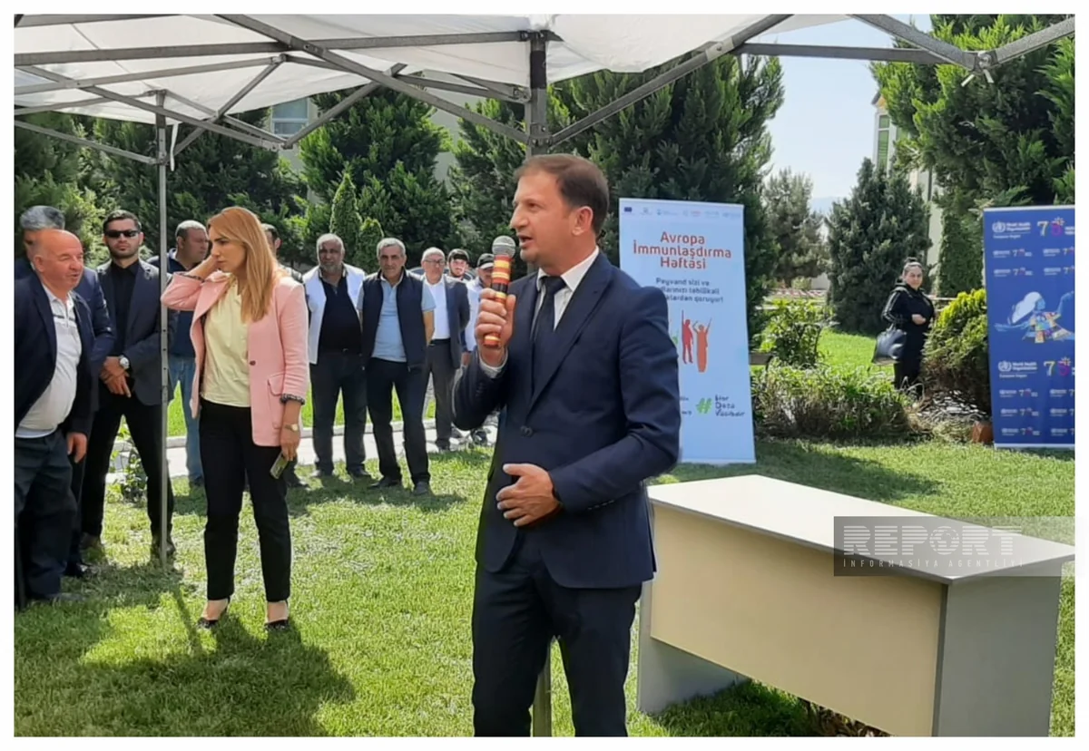 ÜST və UNICEF dörd rayonda peyvəndləmə ilə bağlı maarifləndirmə kampaniyası keçirib