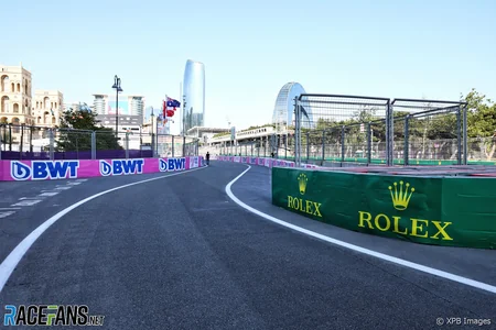 Formula 1 pilotları Bakıda - FOTOLAR