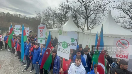 Экоакция на дороге Ханкенди-Лачын продолжается 115 дней