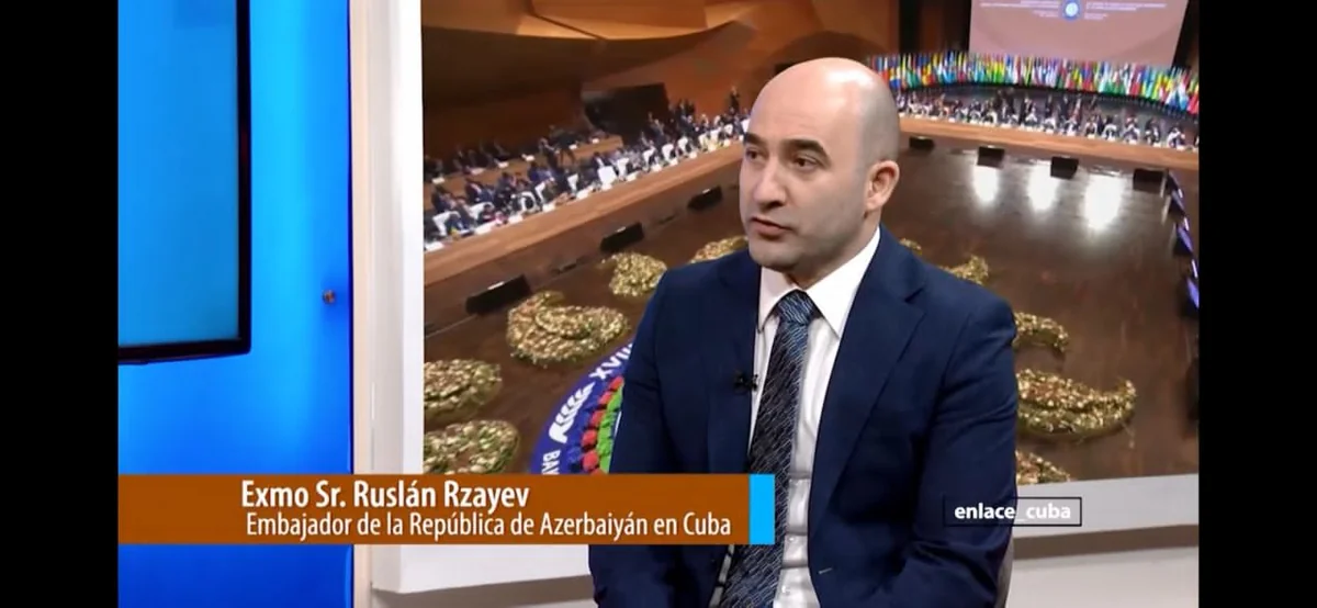 Kuba televiziyasında Azərbaycanın Qoşulmama Hərəkatına sədrliyindən bəhs edilib