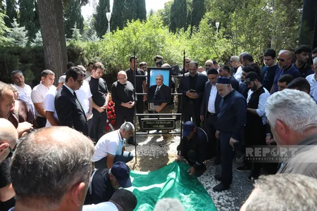 Xalq artisti Arif Babayev I Fəxri xiyabanda dəfn olunub - YENİLƏNİB-2 - VİDEO