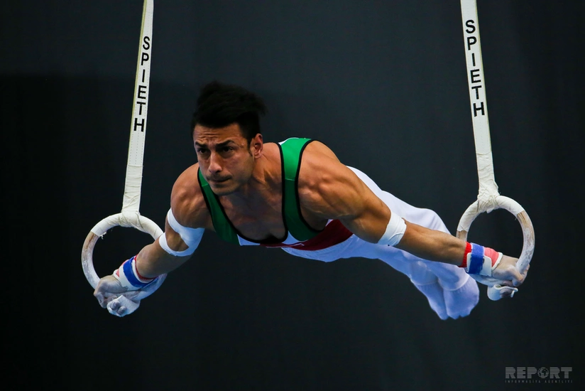 Bakı 2017 IV İslam Həmrəyliyi Oyunlarında idman gimnastıkası - FOTOREPORTAJ